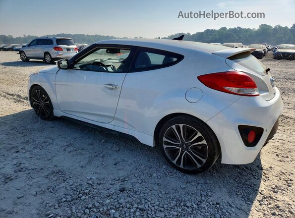 KMHTC6AE2GU302454 2016 HYUNDAI VELOSTER White Հետևի ձախ