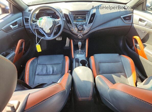 KMHTC6AE3GU278584 2016 HYUNDAI VELOSTER Black 