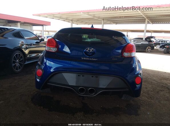 KMHTC6AE3GU285485 2016 HYUNDAI VELOSTER Blue 