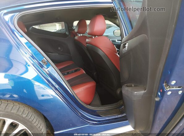 KMHTC6AE3GU285485 2016 HYUNDAI VELOSTER Blue Widok naklejki z numerem VIN
