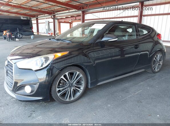 KMHTC6AE3GU292288 2016 HYUNDAI VELOSTER Black 