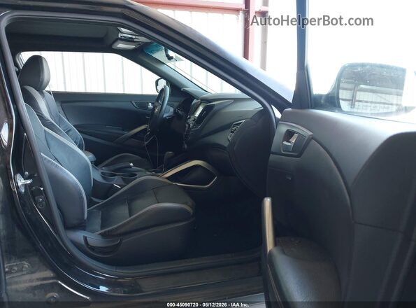 KMHTC6AE3GU292288 2016 HYUNDAI VELOSTER Black 