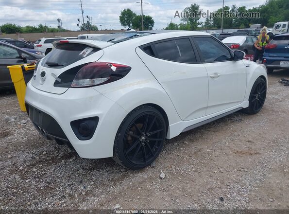 KMHTC6AE7GU296540 2016 HYUNDAI VELOSTER White Задня права чверть