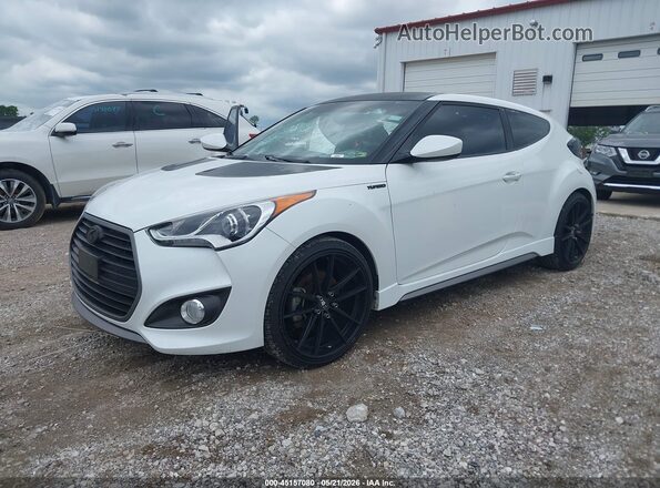 KMHTC6AE7GU296540 2016 HYUNDAI VELOSTER White Передня ліва чверть