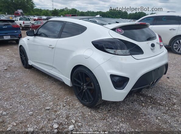 KMHTC6AE7GU296540 2016 HYUNDAI VELOSTER White Задня ліва чверть