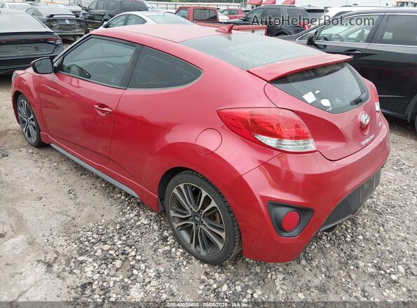 KMHTC6AE8HU309409 2017 HYUNDAI VELOSTER Red 