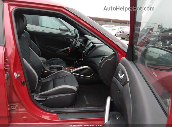 KMHTC6AE8HU309409 2017 HYUNDAI VELOSTER Red 