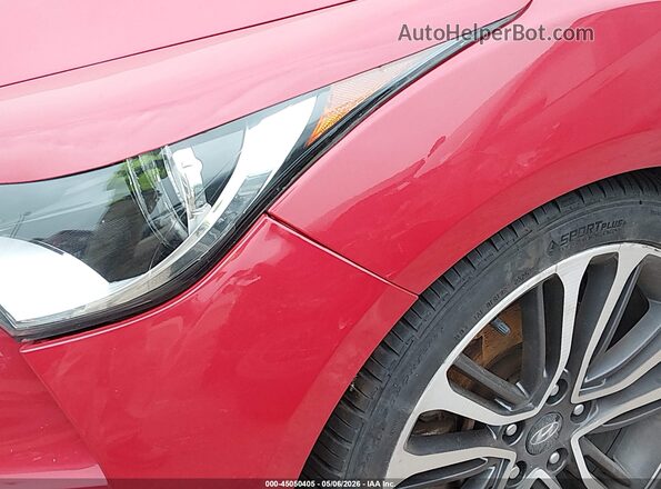 KMHTC6AE8HU309409 2017 HYUNDAI VELOSTER Red 