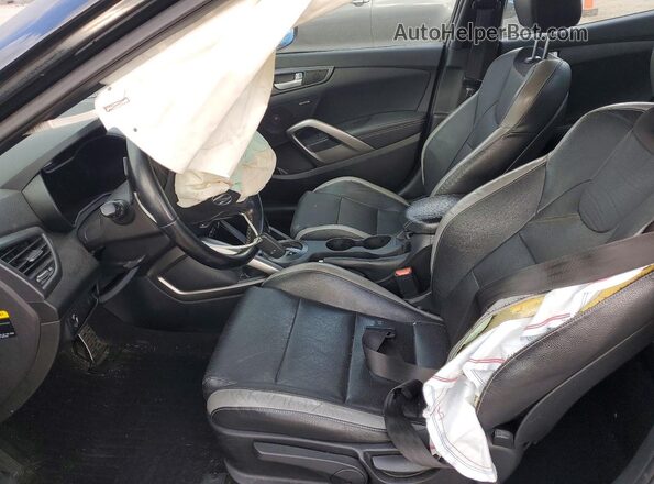 KMHTC6AE8HU309412 2017 HYUNDAI VELOSTER Black 