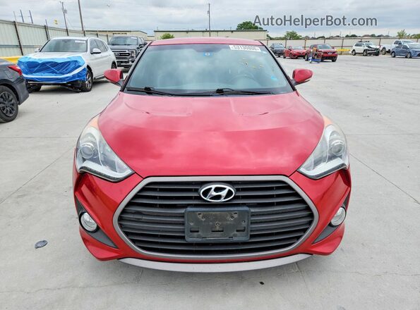 KMHTC6AE9GU273325 2016 HYUNDAI VELOSTER Red Вид спереду
