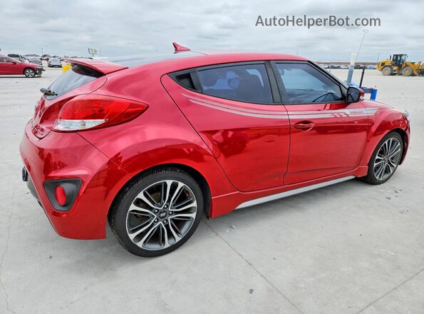KMHTC6AE9GU273325 2016 HYUNDAI VELOSTER Red Задня права чверть