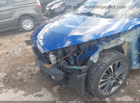 KMHTC6AE9HU309788 2017 HYUNDAI VELOSTER Blue Front view