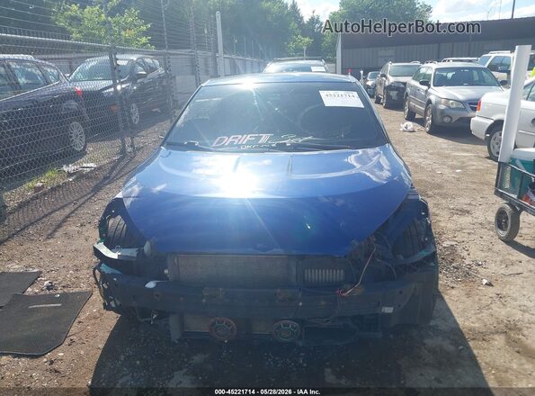 KMHTC6AE9HU309788 2017 HYUNDAI VELOSTER Blue Rear interior view