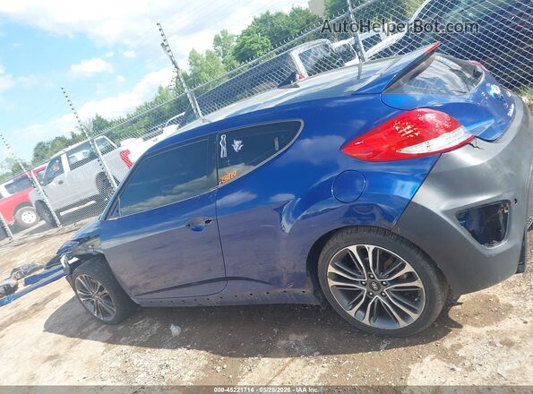 KMHTC6AE9HU309788 2017 HYUNDAI VELOSTER Blue 