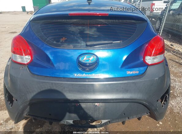 KMHTC6AE9HU309788 2017 HYUNDAI VELOSTER Blue 
