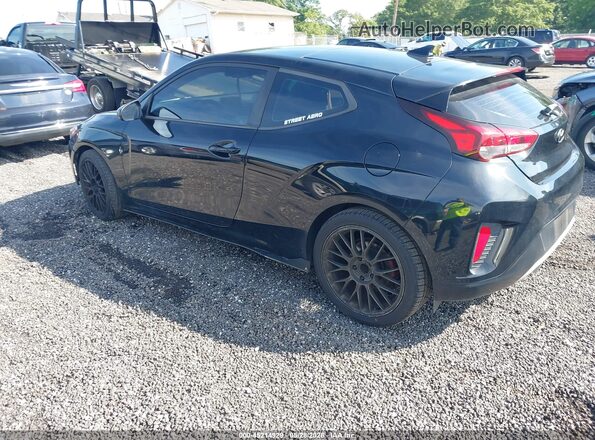 KMHTG6AF0LU029974 2020 HYUNDAI VELOSTER Black Հետևի ձախ