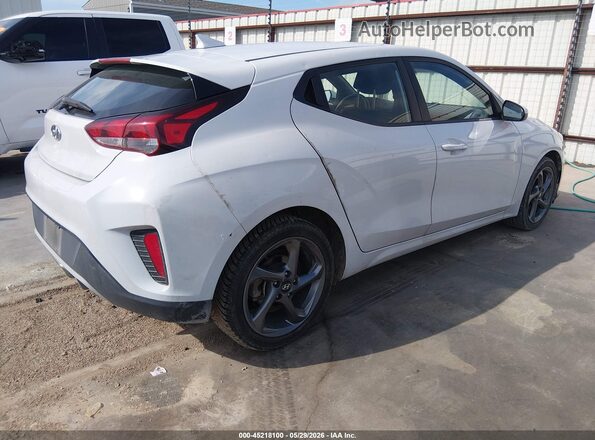 KMHTG6AF1LU024606 2020 HYUNDAI VELOSTER Белый Задняя правая четверть