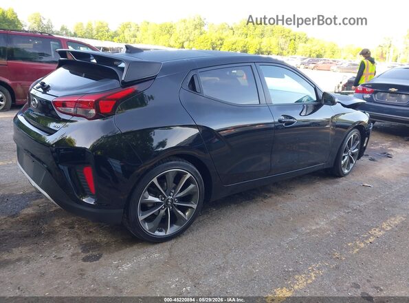 KMHTG6AF2LU028423 2020 HYUNDAI VELOSTER Black უკანა მარჯვენა