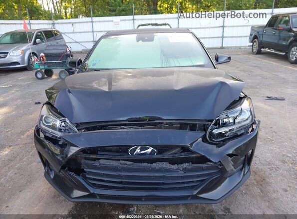 KMHTG6AF2LU028423 2020 HYUNDAI VELOSTER Black ხელსაწყოთა პანელის ხედი