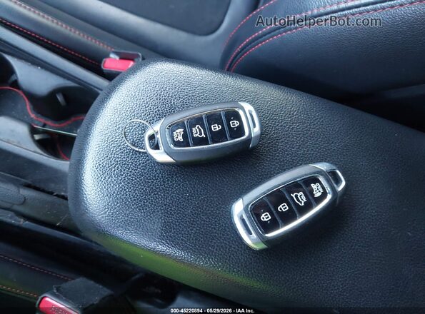 KMHTG6AF2LU028423 2020 HYUNDAI VELOSTER Black წინა პანელის ხედი
