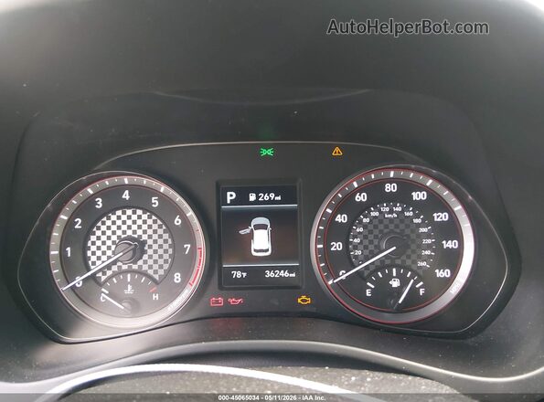KMHTG6AF3LU020802 2020 HYUNDAI VELOSTER Gray Հետևի նստատեղերի տեսք
