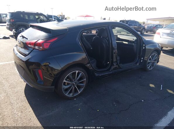 KMHTG6AF4KU009886 2019 HYUNDAI VELOSTER Black Rear right