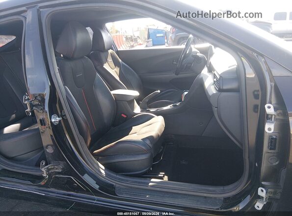 KMHTG6AF4KU009886 2019 HYUNDAI VELOSTER Black Front interior view