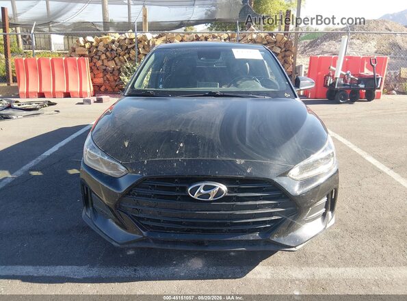 KMHTG6AF4KU009886 2019 HYUNDAI VELOSTER Black Rear interior view