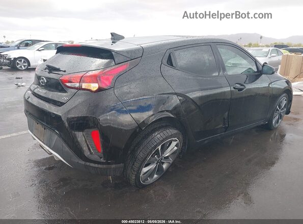 KMHTG6AF4LU031923 2020 HYUNDAI VELOSTER Black Trasero derecho