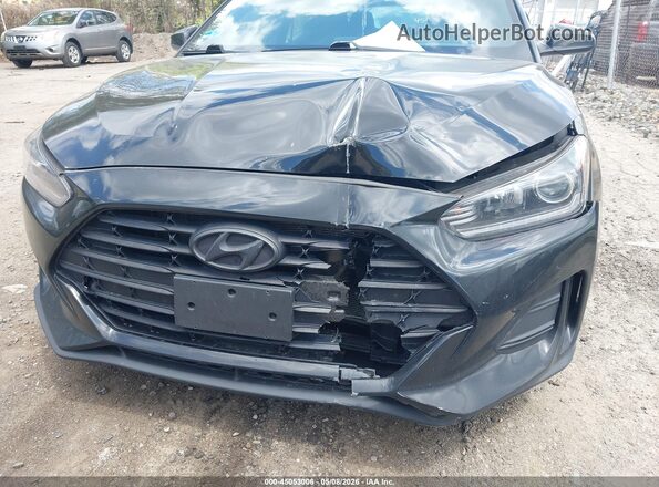 KMHTG6AF6KU003913 2019 HYUNDAI VELOSTER Black Widok z przodu