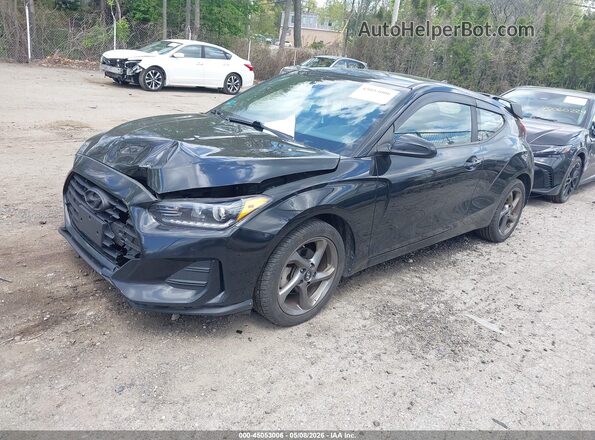 KMHTG6AF6KU003913 2019 HYUNDAI VELOSTER Black Przód lewy