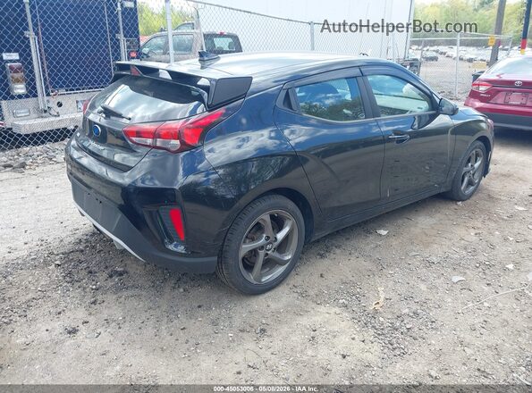 KMHTG6AF6KU003913 2019 HYUNDAI VELOSTER Black Tył prawy