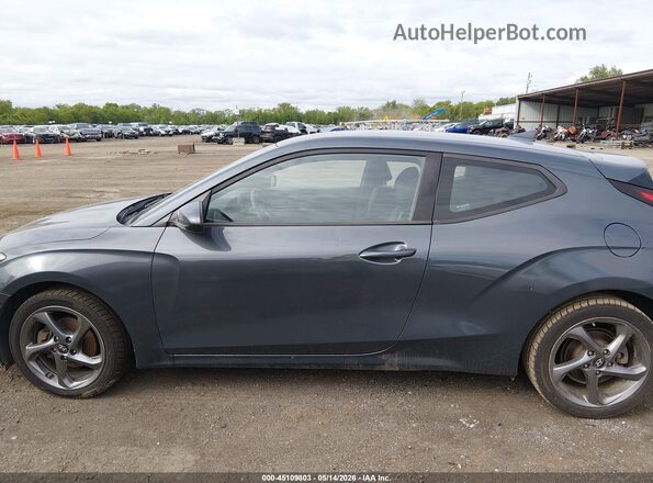 KMHTG6AF6KU008996 2019 HYUNDAI VELOSTER Gray Սալոնի հետևի տեսք