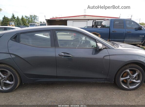 KMHTG6AF6KU008996 2019 HYUNDAI VELOSTER Gray Սարքավորումների վահանակի տեսք