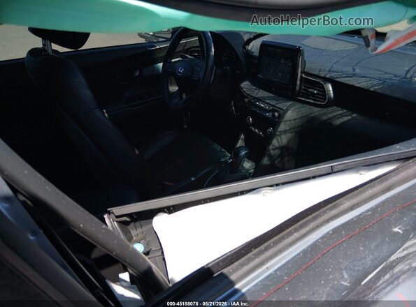 KMHTG6AF6MU032654 2021 HYUNDAI VELOSTER Silver წინა სალონის ხედი