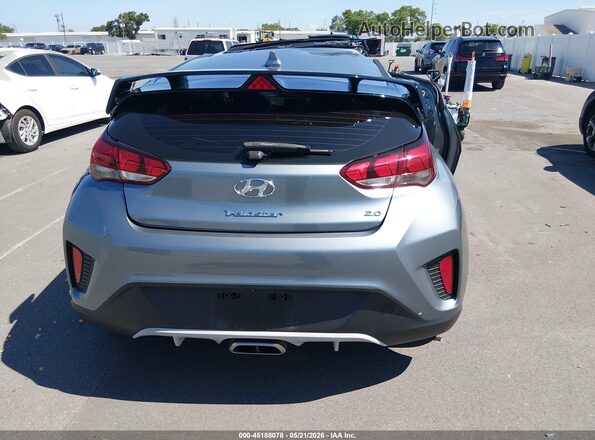 KMHTG6AF6MU032654 2021 HYUNDAI VELOSTER Silver 