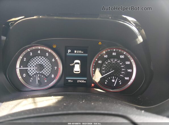 KMHTG6AF6MU032654 2021 HYUNDAI VELOSTER Silver უკანა სავარძლების ხედი