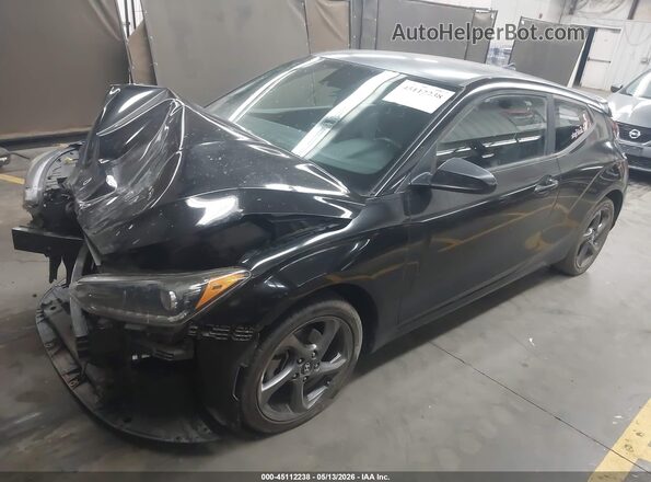 KMHTG6AF7KU019361 2019 HYUNDAI VELOSTER Черный Передняя левая четверть