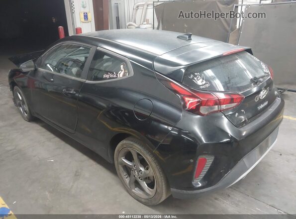KMHTG6AF7KU019361 2019 HYUNDAI VELOSTER Черный Задняя левая четверть