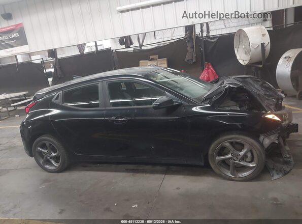 KMHTG6AF7KU019361 2019 HYUNDAI VELOSTER Черный Вид задней части салона