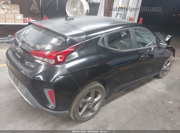 KMHTG6AF7KU019361 2019 HYUNDAI VELOSTER Черный Задняя правая четверть