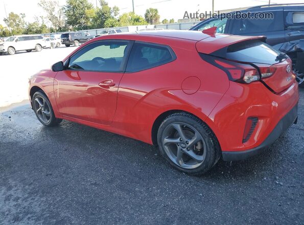 KMHTG6AF9KU014808 2019 HYUNDAI VELOSTER Red 