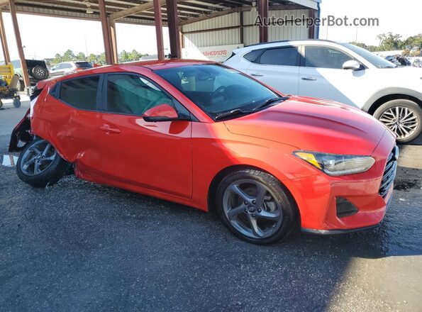 KMHTG6AF9KU014808 2019 HYUNDAI VELOSTER Red 