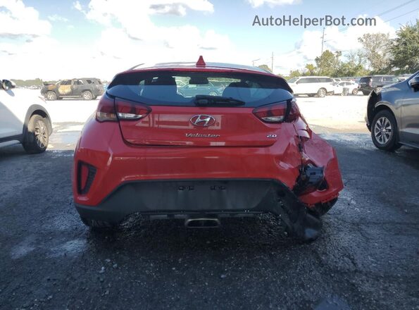 KMHTG6AF9KU014808 2019 HYUNDAI VELOSTER Red 