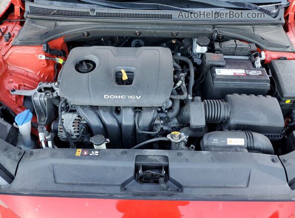 KMHTG6AF9KU014808 2019 HYUNDAI VELOSTER Red 