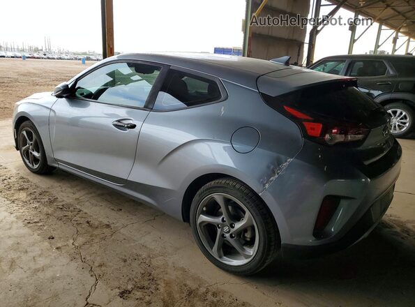 KMHTG6AFXKU010458 2019 HYUNDAI VELOSTER Gray Rear left