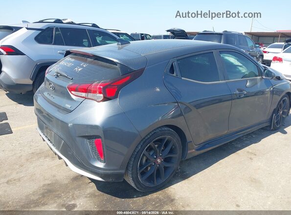 KMHTH6AB2LU031140 2020 HYUNDAI VELOSTER Gray Trasero derecho