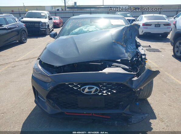 KMHTH6AB2LU031140 2020 HYUNDAI VELOSTER Gray Vista del salpicadero