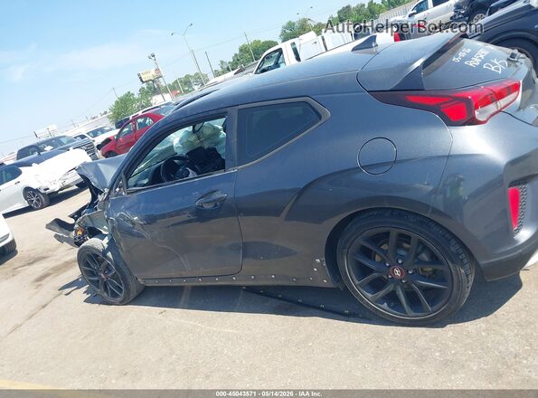 KMHTH6AB2LU031140 2020 HYUNDAI VELOSTER Gray Vista interior trasera
