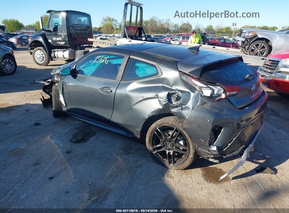 KMHTH6AB3KU014278 2019 HYUNDAI VELOSTER Gray Rear left